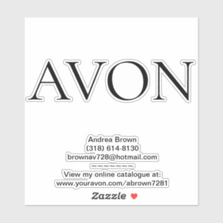 Adesivo Avon Sticker