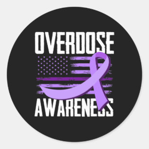 Adesivo Aw de Sobredosagem de Opióides no Sinalizador Patr