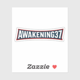 Adesivo Awakening37 Sticker – Slap the Brand. Seal the Gri
