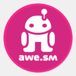 Adesivo Awe.sm-o Sticker (Magenta)