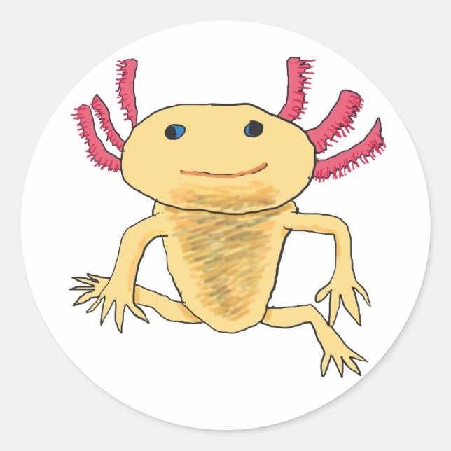 Adesivo Axolotl (Frente)