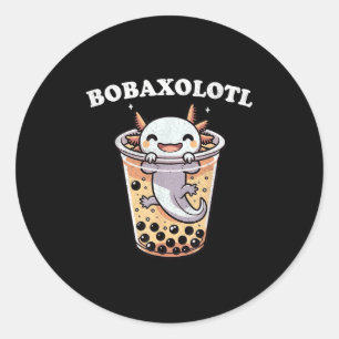 Adesivo Axolotl Boba Tea Cheiro Chá Chá Chá Anime Axolotl
