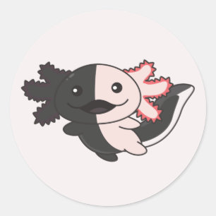 Adesivo Axolotl Diferentes Tipos De Animais Em Cuta Axolot