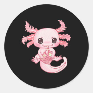 Adesivo Axolotl Pastel Gótico Morango Agita Anime Ae
