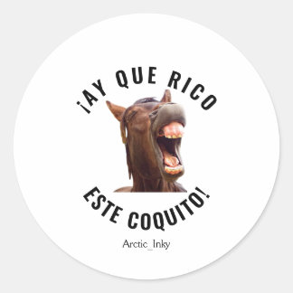 Adesivo Ay Que Rico Este Coquito!
