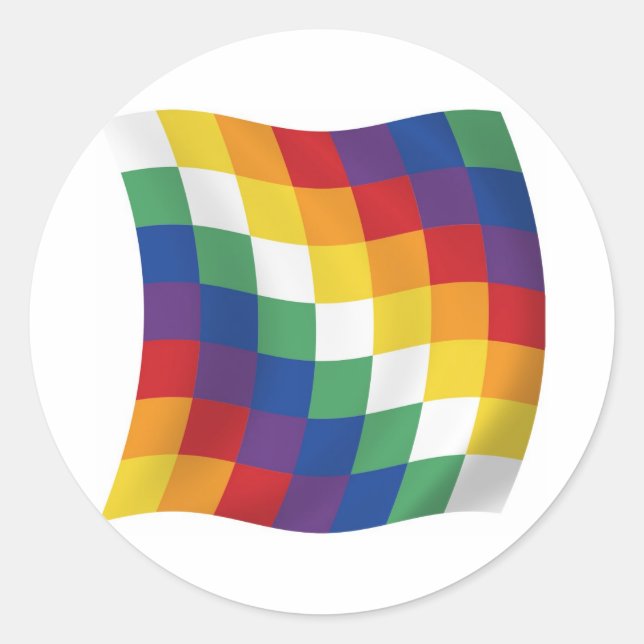 Adesivo Aymara Flag Sticker (Frente)