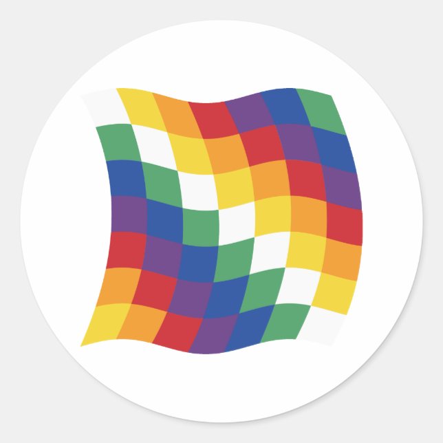 Adesivo Aymara Flag Sticker (Frente)