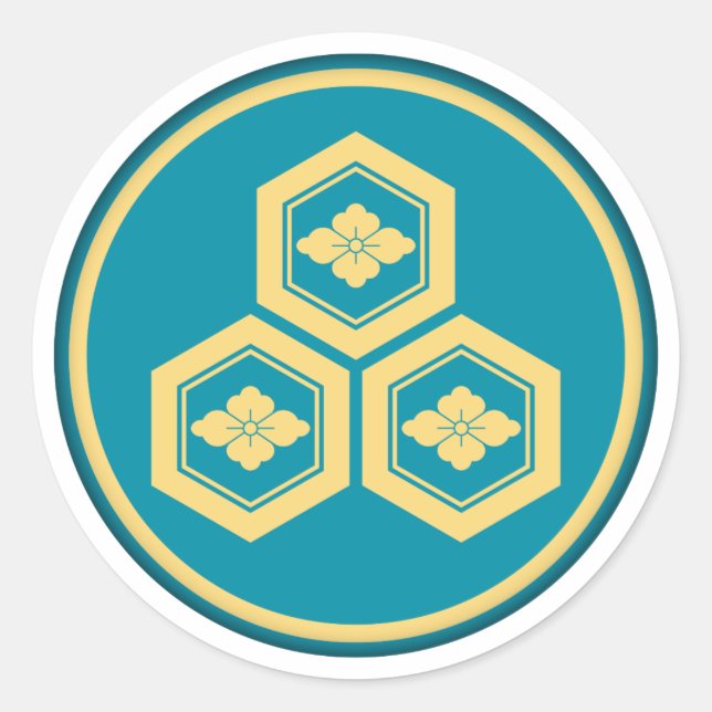 Adesivo Azai Clan Kamon (Frente)