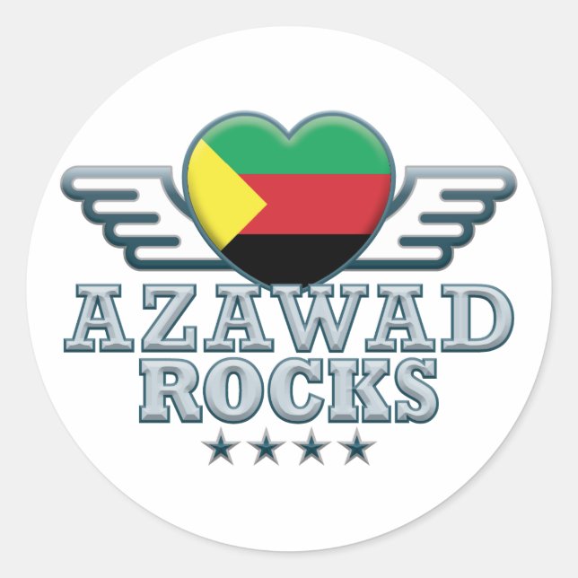 Adesivo Azawad Rocks v2 (Frente)