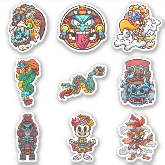 Adesivo Aztec (Frente)