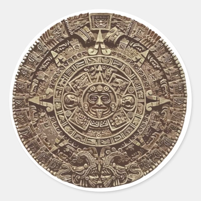 Adesivo Aztec Calender (Frente)