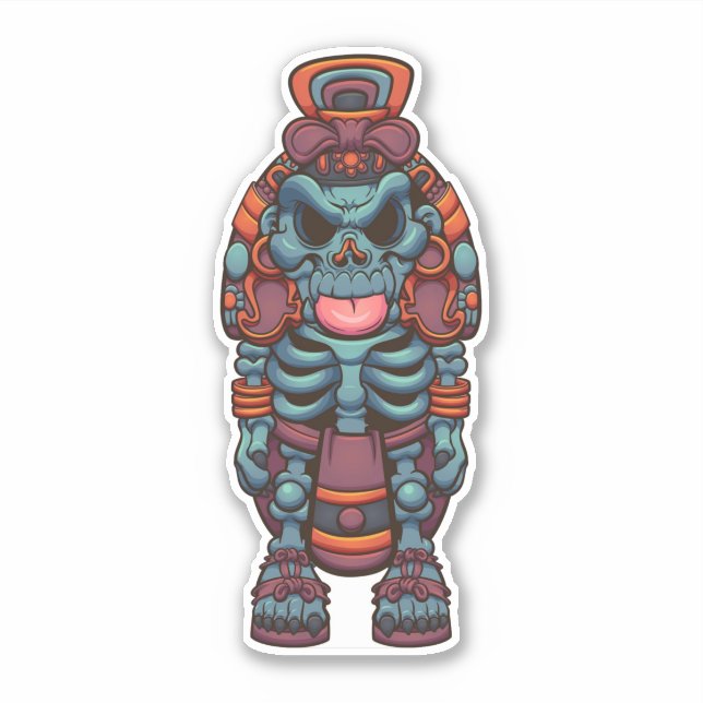 Adesivo Aztec Xolotl (Frente)