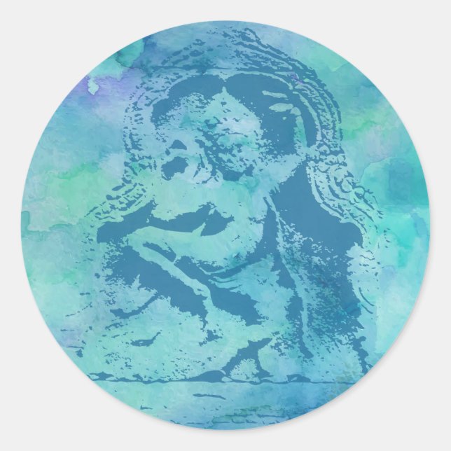 Adesivo Azul Apsara (Frente)