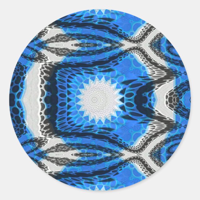 Adesivo Azul atômico (Frente)