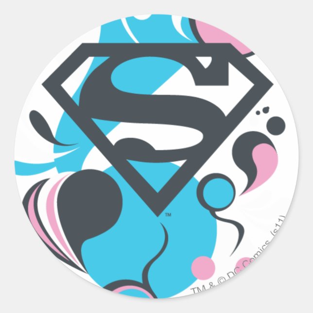 Adesivo Azul de abertura de cores (Frente)