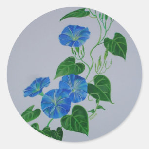 Adesivo Azul de Bindweed