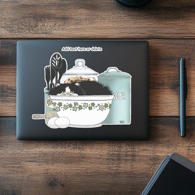 Adesivo Azul de cozinha (Criador carregado)