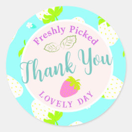 Adesivo Azul de Morango