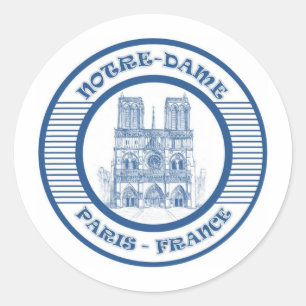 ADESIVO AZUL DE NOTRE-DAME PARIS