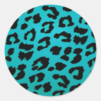 ADESIVO AZUL LEOPARD