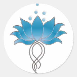 Adesivo Azul Lotus aberto