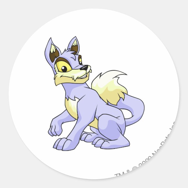 Adesivo Azul Lupe (Frente)