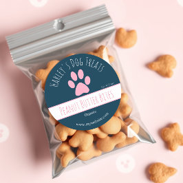 Adesivo Azul Marinho | Rótulos para empresas de tratamento