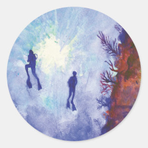 Adesivo azul romance