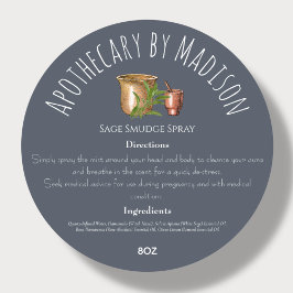 Adesivo Azul | Rótulos para componentes de produtos à base