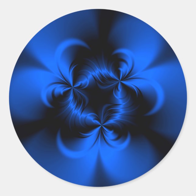 Adesivo Azul torcido (Frente)