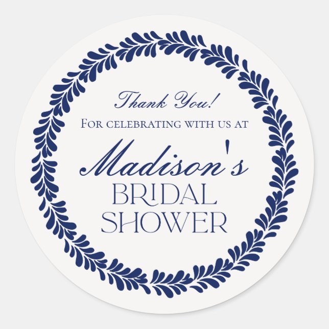 Adesivo Azulejo Blue Talavera Chá de panela Fiesta em espa (Frente)