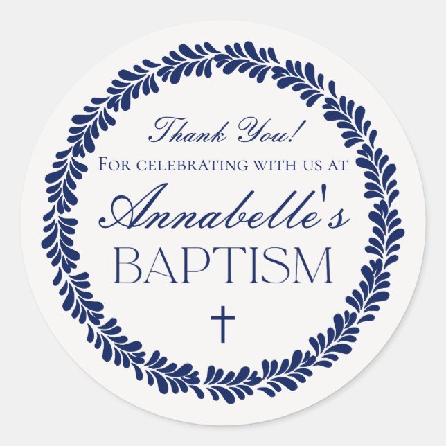 Adesivo Azulejo de Talavera Espanhol Fiesta Baptism Favor (Frente)