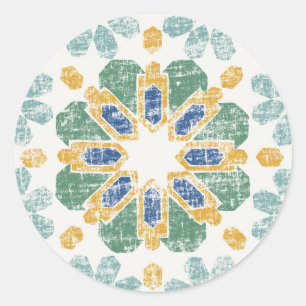 Adesivo Azulejo marroquino - Pond