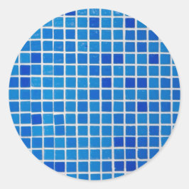 Adesivo Azulejo Mosaico Azul
