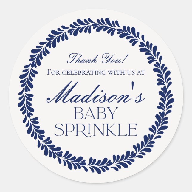 Adesivo Azulejo Talavera Espanhol Fiesta Baby Sprinkle (Frente)