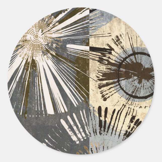 Adesivo Azulejos de explosão I (Frente)