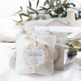 Adesivo Azulejos | Favor do Casamento Tropical de Marrocos