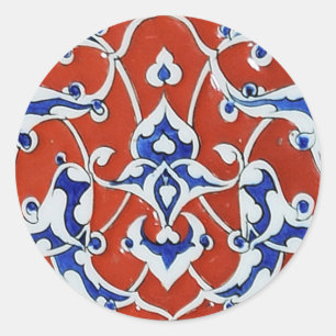 Adesivo Azulejos florais turcos