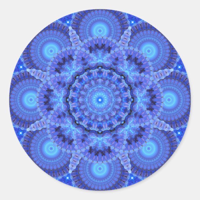 Adesivo Azure Harmony Mandala (Frente)