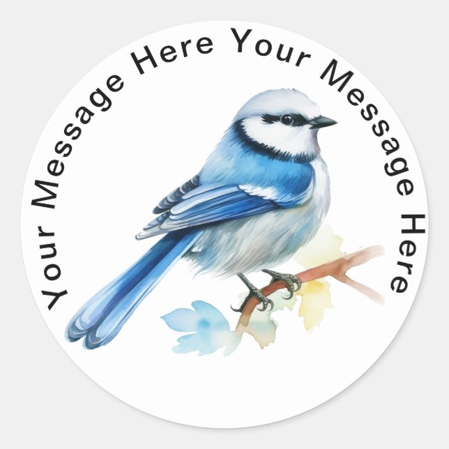 Adesivo Azure Tit (Frente)