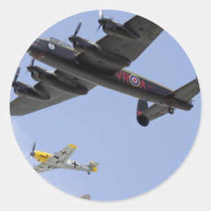 Adesivo B-25 mustang do libertador P-51
