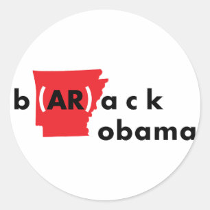 Adesivo b (AR) ack obama