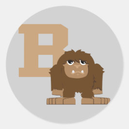 Adesivo B é para Bigfoot