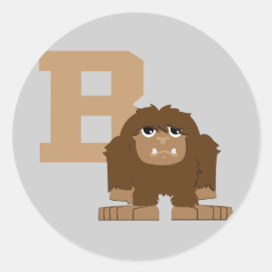Adesivo B é para Bigfoot