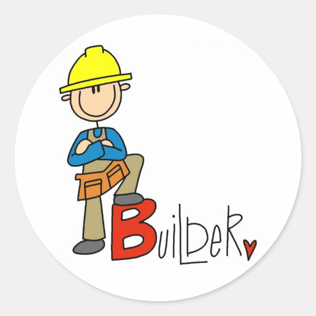 Adesivo B é para Construtor (Frente)