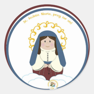 Adesivo B. Jacinta Classic Round Sticker