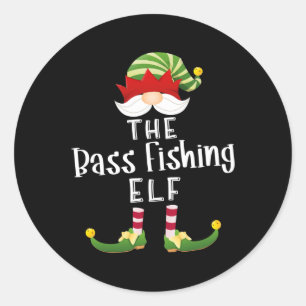 Adesivo B Pesca Elf Grupo Natal Funny Pajama