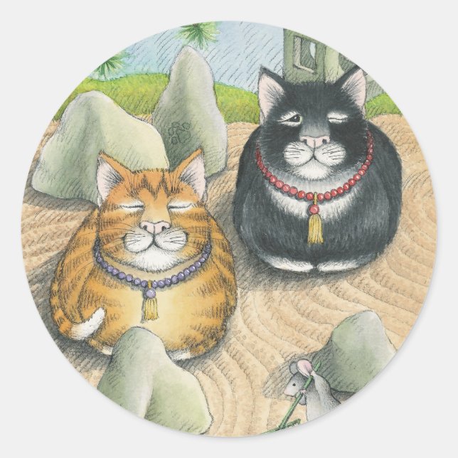 Adesivo B & T #45 Meditação (Frente)