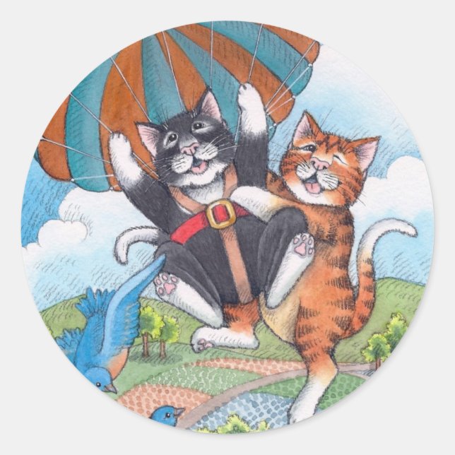 Adesivo B & T #57 Padrões para paraquedas (Frente)