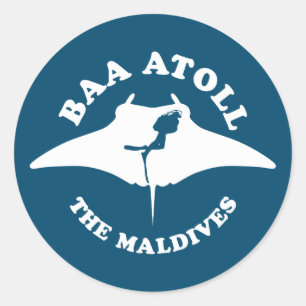 Adesivo Baa Atoll Scuba Diving